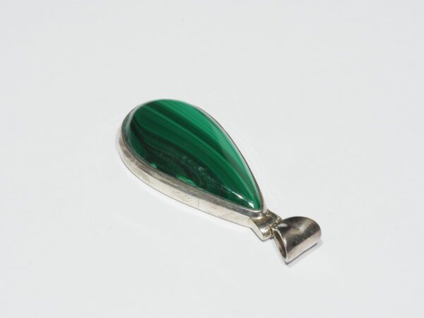 Pendentif n°6 Malachite & Argent 925 – Image 9
