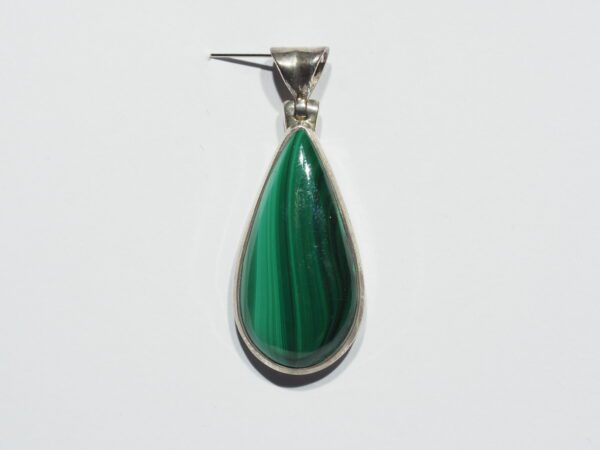 Pendentif n°6 Malachite & Argent 925