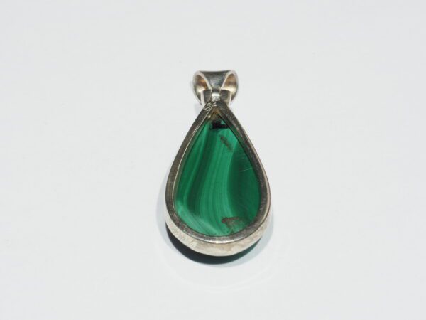 Pendentif n°6 Malachite & Argent 925 – Image 4