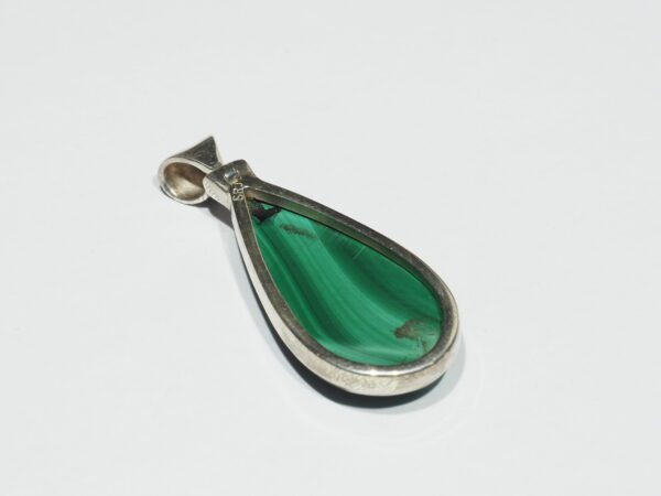 Pendentif n°6 Malachite & Argent 925 – Image 6