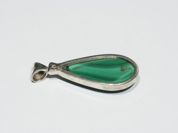 Pendentif n°6 Malachite & Argent 925 – Image 8