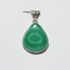 Pendentif n°7 Malachite & Argent 925
