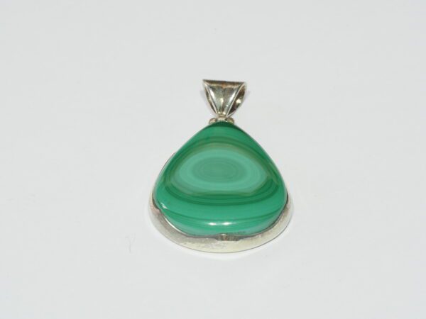 Pendentif n°7 Malachite & Argent 925 – Image 3