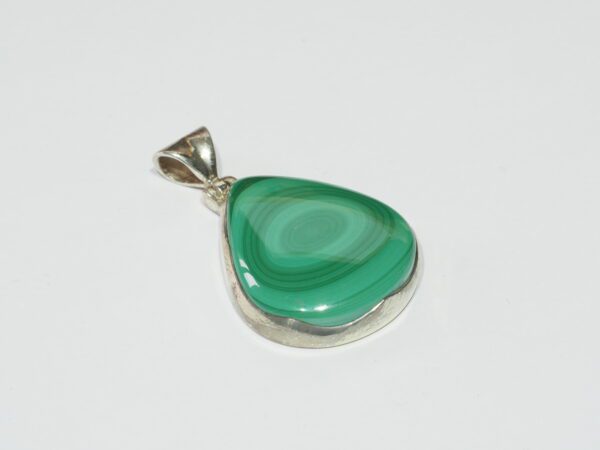 Pendentif n°7 Malachite & Argent 925 – Image 5