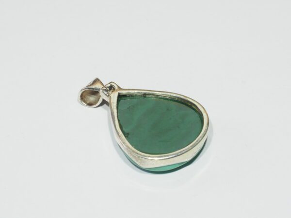 Pendentif n°7 Malachite & Argent 925 – Image 6