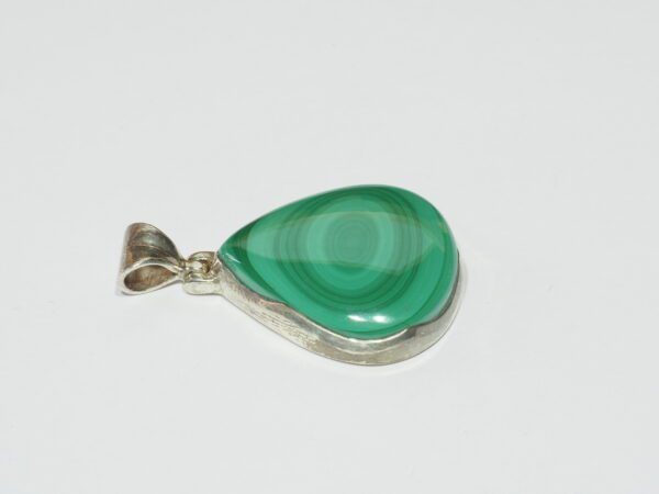 Pendentif n°7 Malachite & Argent 925 – Image 7