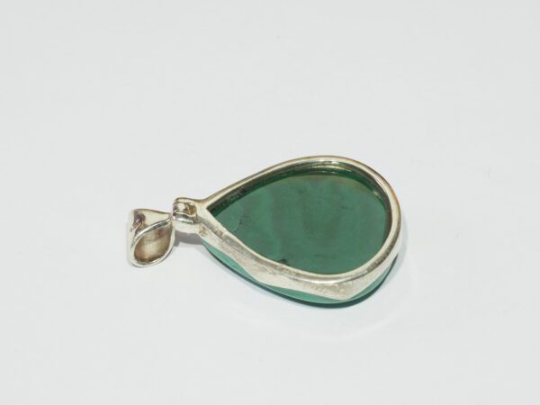 Pendentif n°7 Malachite & Argent 925 – Image 8