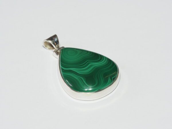 Pendentif n°8 Malachite & Argent 925 – Image 5