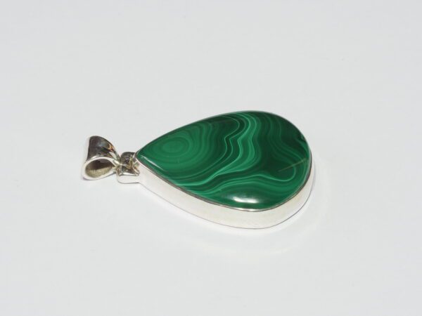 Pendentif n°8 Malachite & Argent 925 – Image 7