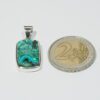Pendentif n°2 Malachite Chrysocolle & Argent 925 – Image 10