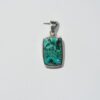 Pendentif n°2 Malachite Chrysocolle & Argent 925