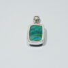 Pendentif n°2 Malachite Chrysocolle & Argent 925 – Image 3