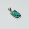 Pendentif n°2 Malachite Chrysocolle & Argent 925 – Image 4