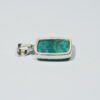Pendentif n°2 Malachite Chrysocolle & Argent 925 – Image 7