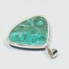 Pendentif n°8 Malachite Chrysocolle & Argent 925 – Image 10