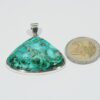 Pendentif n°8 Malachite Chrysocolle & Argent 925 – Image 11