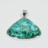 Pendentif n°8 Malachite Chrysocolle & Argent 925 – Image 4