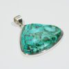 Pendentif n°8 Malachite Chrysocolle & Argent 925 – Image 6