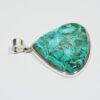 Pendentif n°8 Malachite Chrysocolle & Argent 925 – Image 8