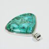 Pendentif n°8 Malachite Chrysocolle & Argent 925 – Image 9