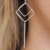 Boucle d'oreille argent 925