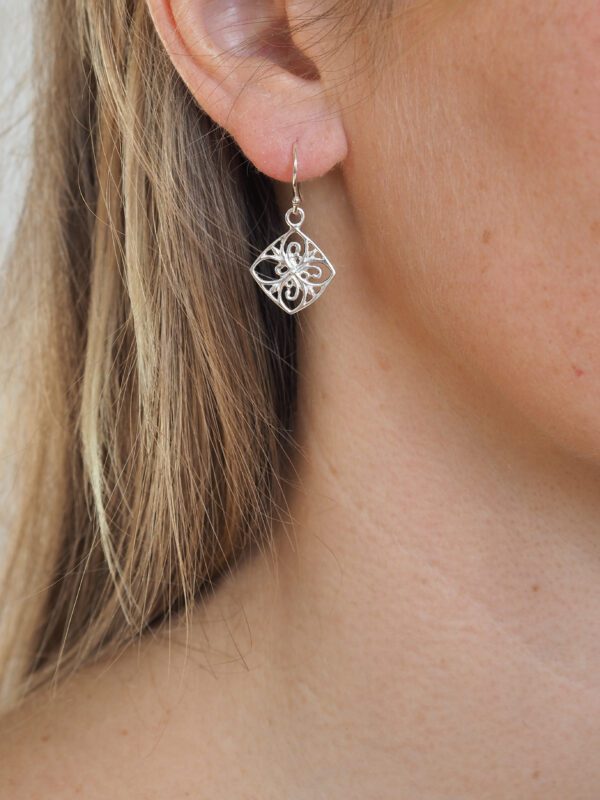 Boucle d'oreille argent 925 – Image 3