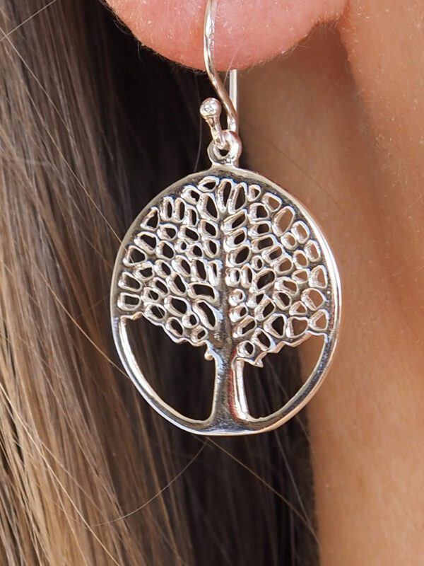 Boucle d'oreille argent 925