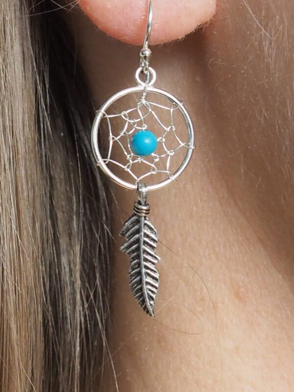 Boucle d'oreille argent 925