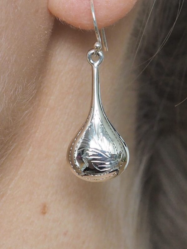 Boucle d'oreille argent 925
