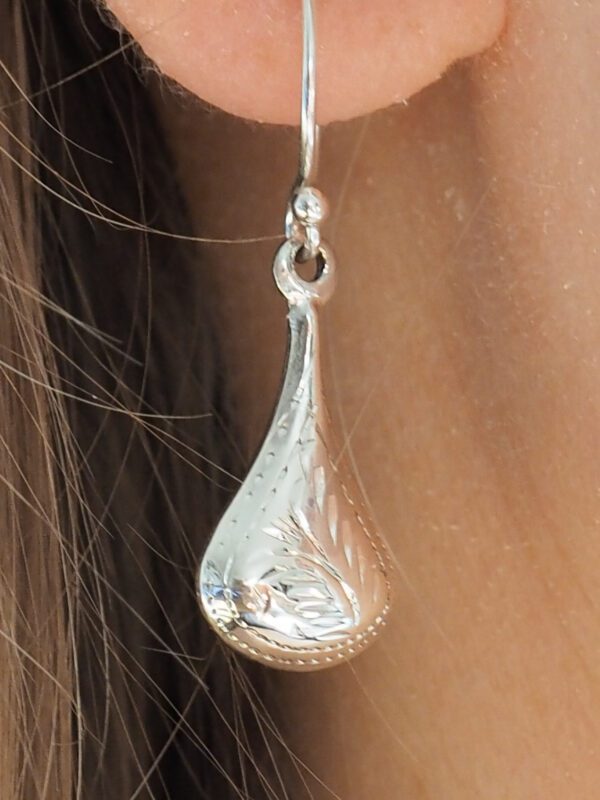 Boucle d'oreille argent 925