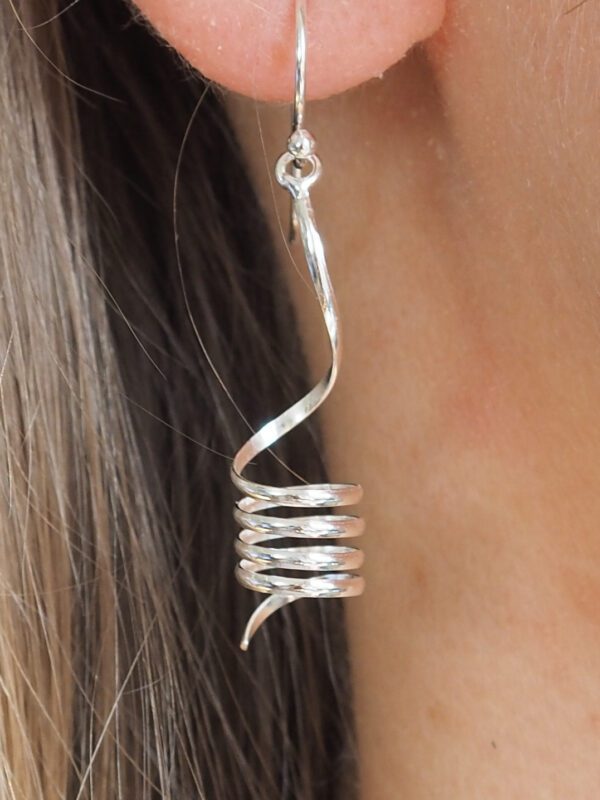 Boucle d'oreille argent 925