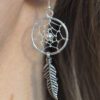 Boucle d'oreille argent 925