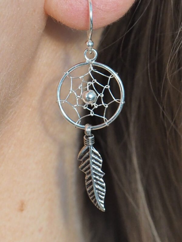 Boucle d'oreille argent 925