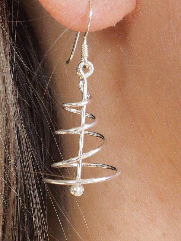 Boucle d'oreille argent 925