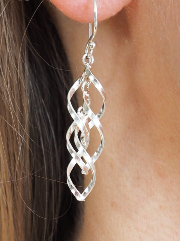 Boucle d'oreille argent 925