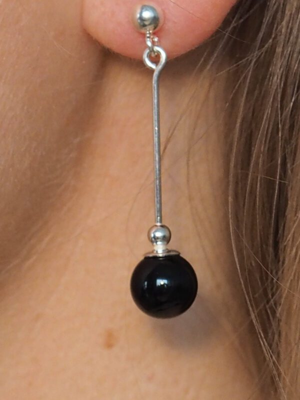Boucle d'oreille argent 925