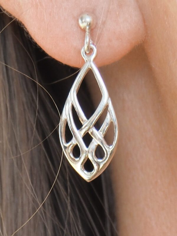 Boucle d'oreille argent 925
