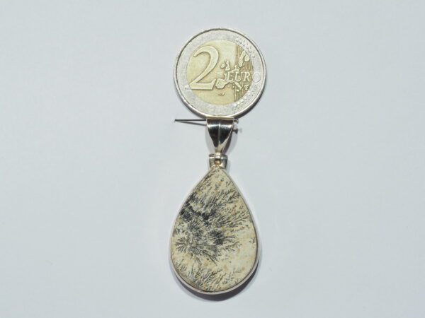 Pendentif n°1 Psilomélane dendrite & Argent 925 – Image 10