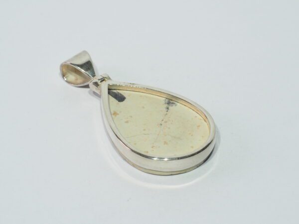 Pendentif n°1 Psilomélane dendrite & Argent 925 – Image 6