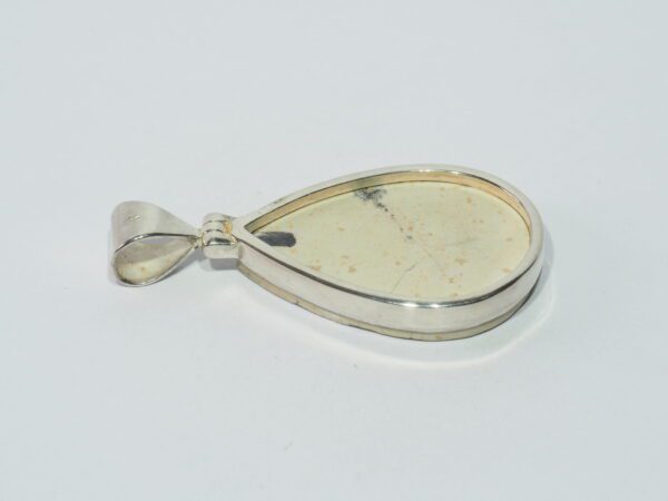 Pendentif n°1 Psilomélane dendrite & Argent 925 – Image 8