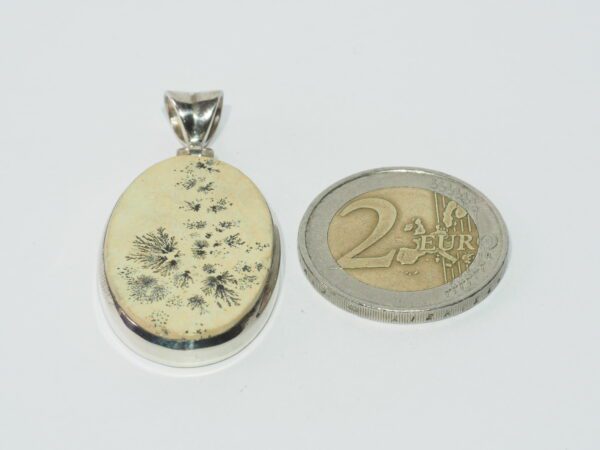Pendentif n°2 Psilomélane dendrite & Argent 925 – Image 11