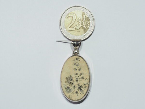 Pendentif n°2 Psilomélane dendrite & Argent 925 – Image 12