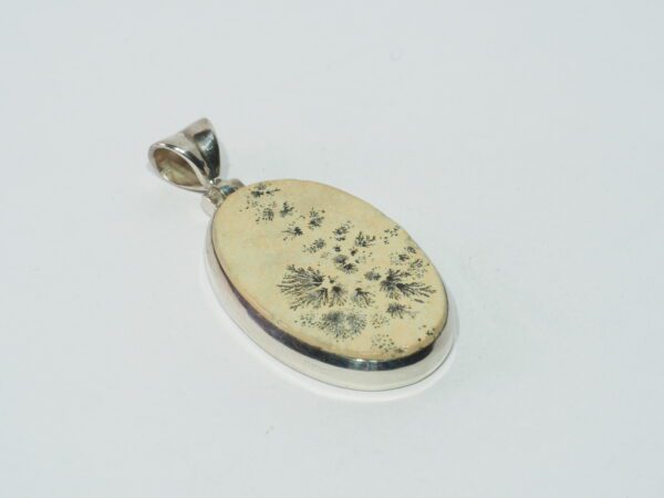 Pendentif n°2 Psilomélane dendrite & Argent 925 – Image 5