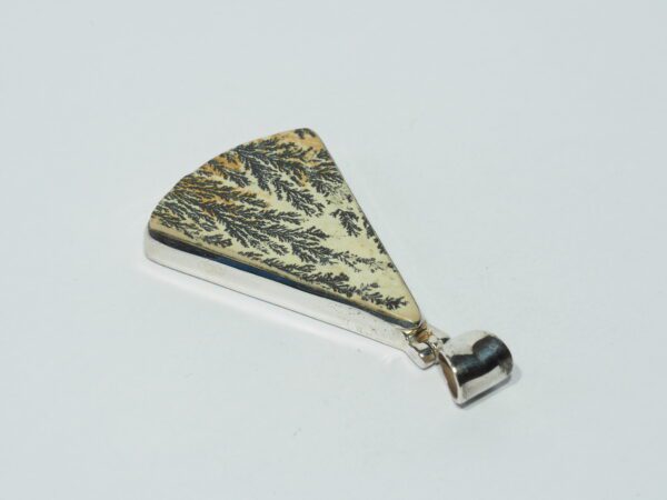 Pendentif n°3 Psilomélane dendrite & Argent 925 – Image 9