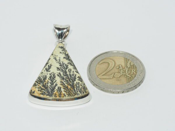 Pendentif n°3 Psilomélane dendrite & Argent 925 – Image 11