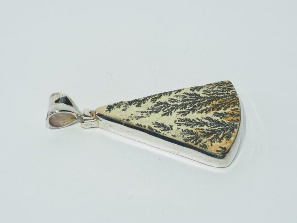Pendentif n°3 Psilomélane dendrite & Argent 925 – Image 7