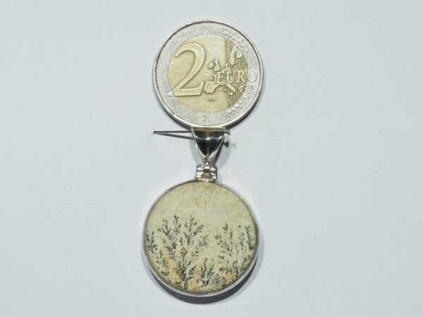 Pendentif n°4 Psilomélane dendrite & Argent 925 – Image 12