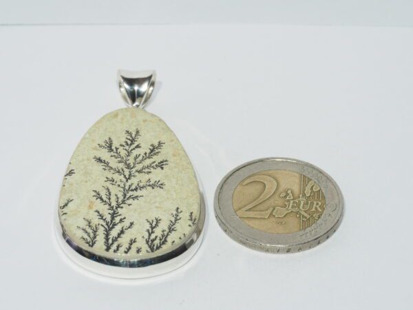 Pendentif n°5 Psilomélane dendrite & Argent 925 – Image 9