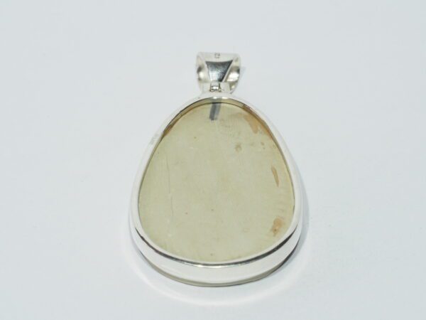 Pendentif n°5 Psilomélane dendrite & Argent 925 – Image 4
