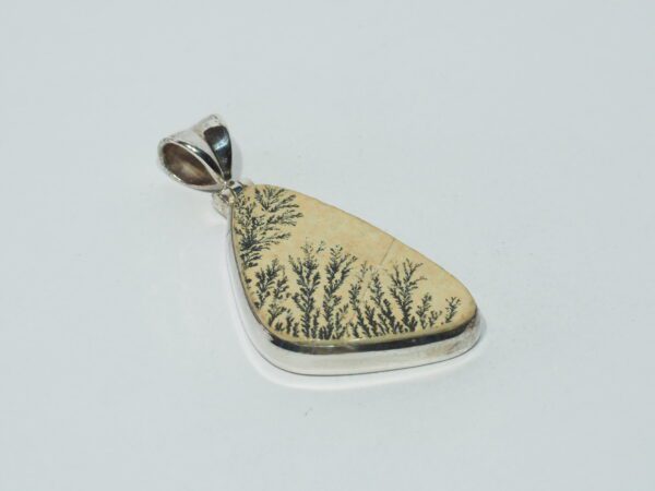 Pendentif n°6 Psilomélane dendrite & Argent 925 – Image 5
